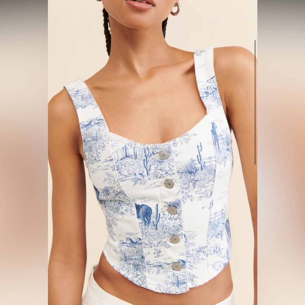 Levi’s Alani Corset Top | XS